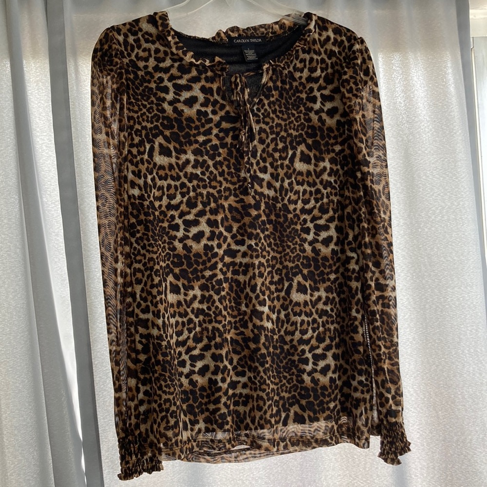 Leopard blouse